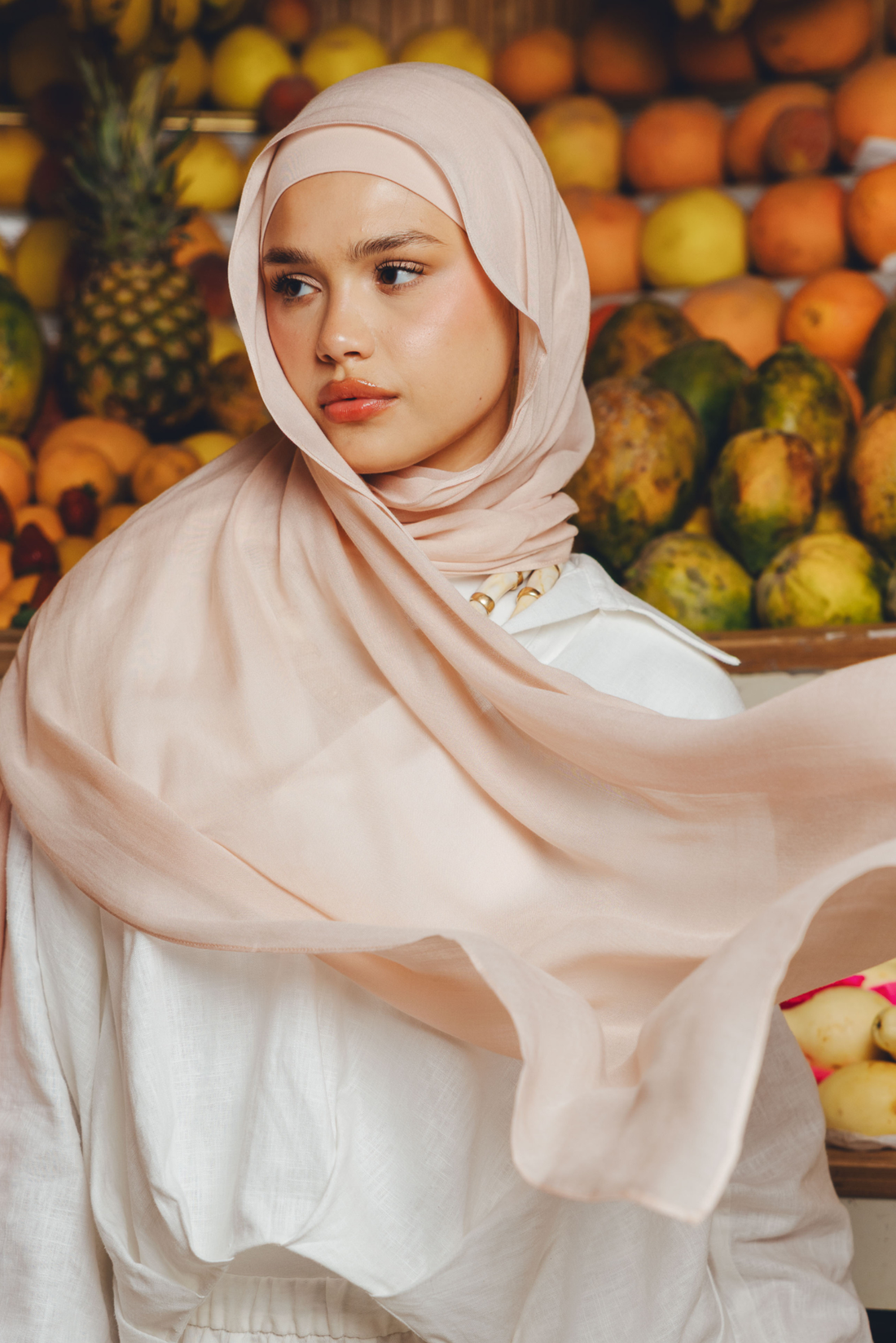 luxury bamboo scarf breathable fabric movement and softness worood