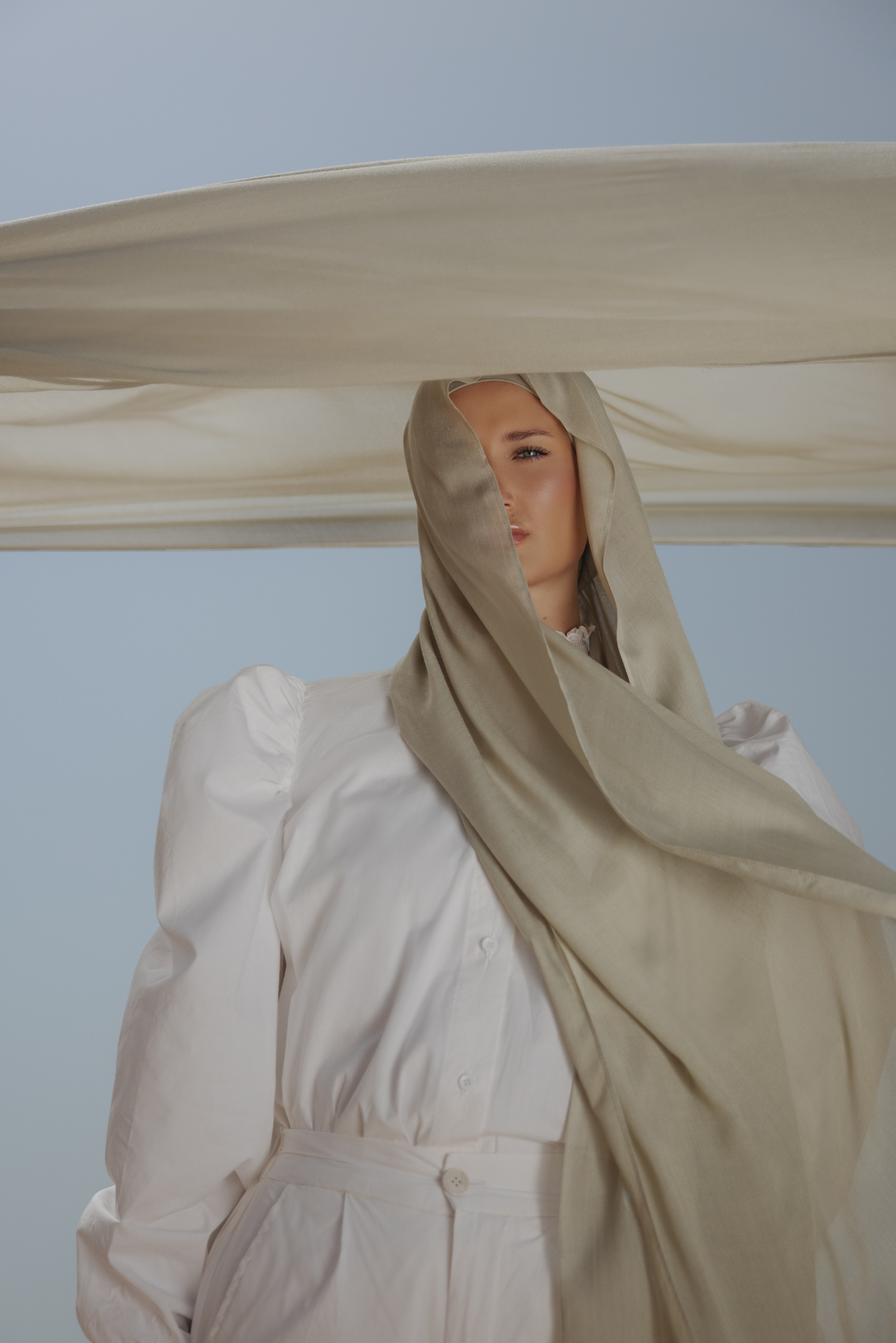 luxury bamboo scarf set breathable lightweight fabric worood