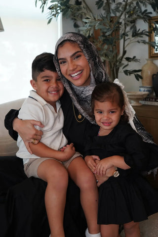 modern mother expressing identity and modest lifestyle in everyday life