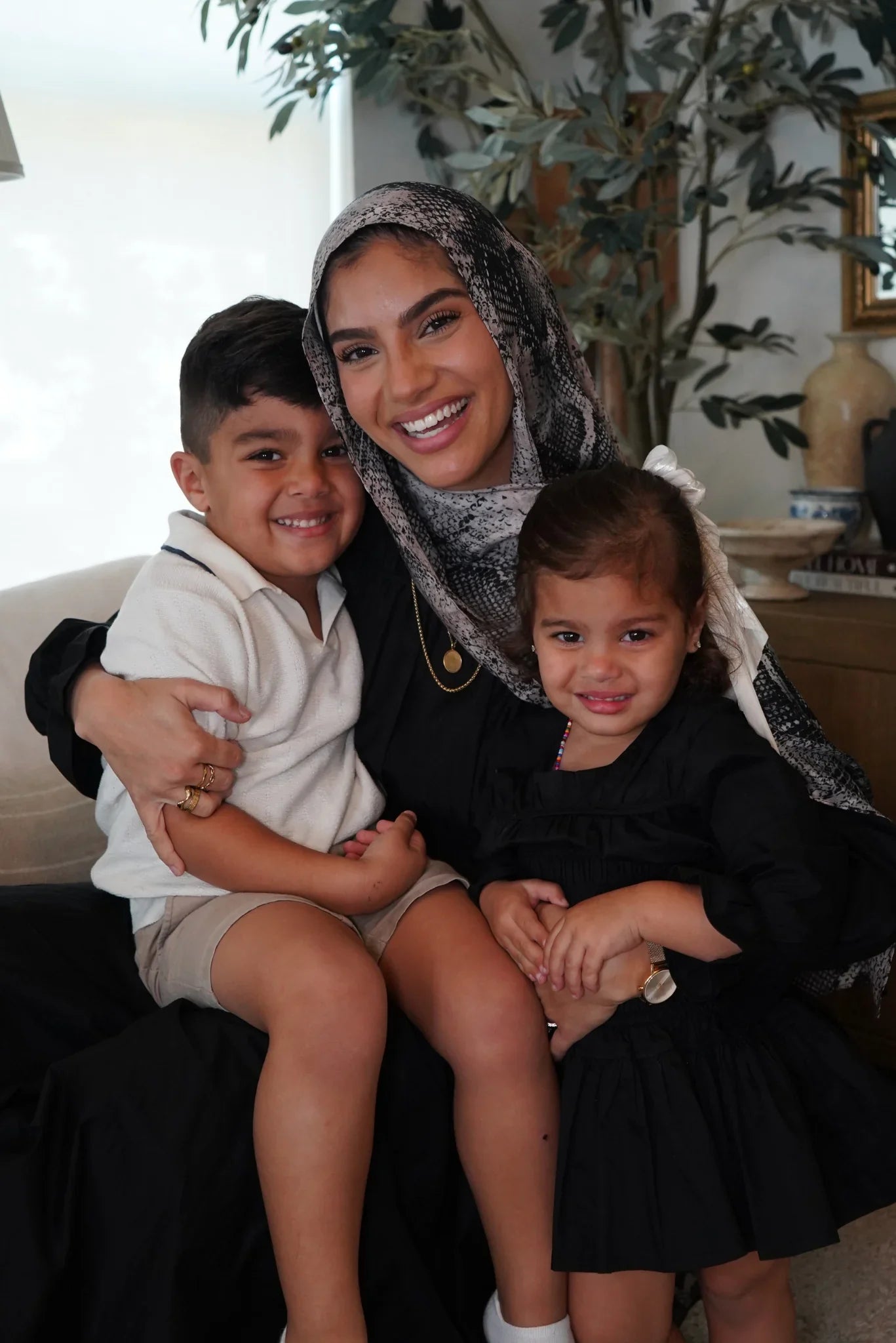 modern mother expressing identity and modest lifestyle in everyday life