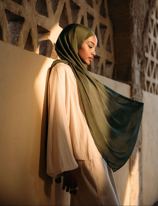 Luxury Bamboo Scarf by Worood - سكارف بامبو فاخر من Worood 