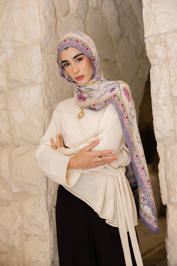 Rosalie Blush Modal Scarf