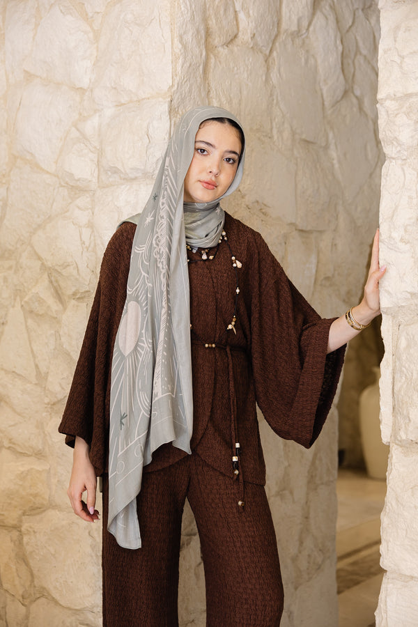 Sunny Days In Sage Modal Scarf
