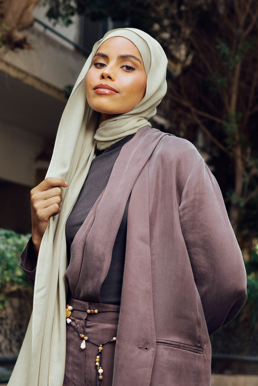 WOROOD Soft Saga Bamboo Scarf Set – Classic & Timeless