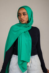 Caribbean Green Cotton Modal