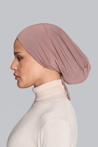 Ashy Rose premium bamboo inner cap with breathable lightweight comfort by WOROOD