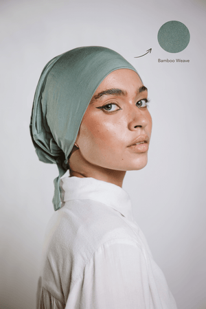 WOROOD Cool Mint Bamboo Bandana - Light, Elegant