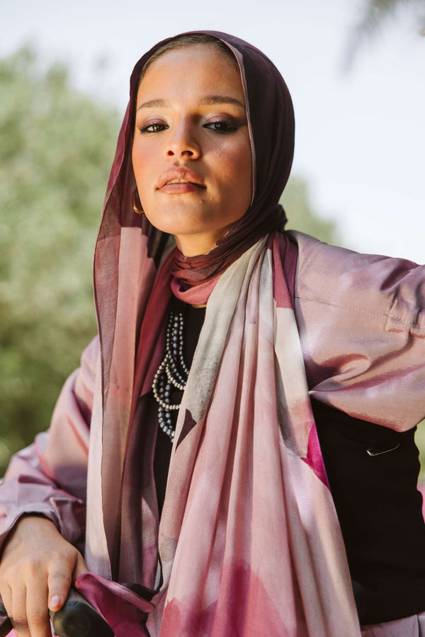 Worood Elegant Subrosa Modal Scarf – chic, timeless elegance