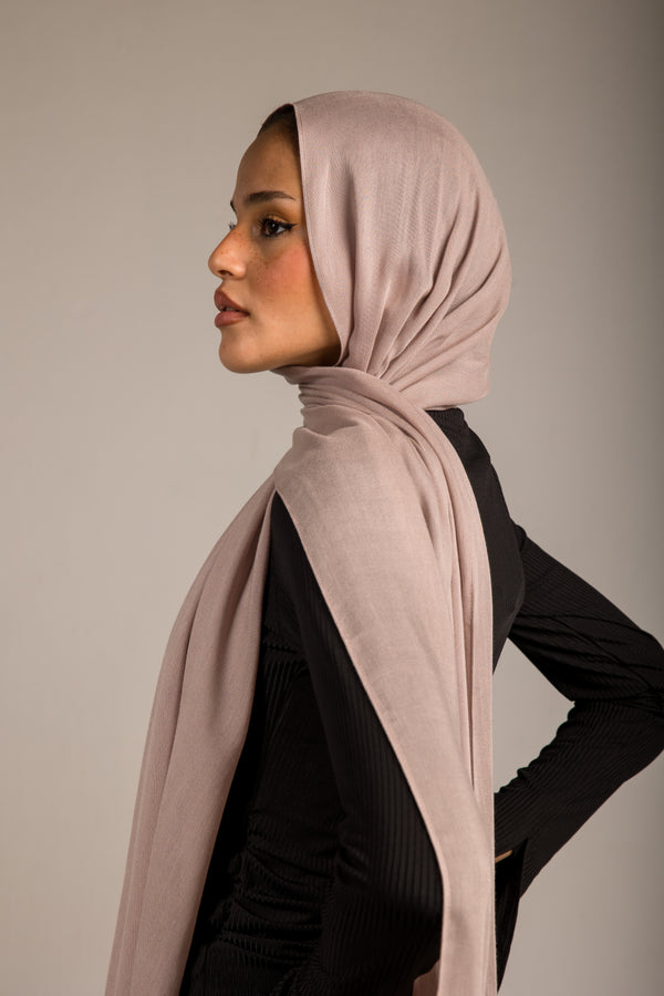 Worood Moon Rock Modal Scarf – Neutral and versatile