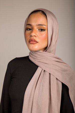 Worood Moon Rock Modal Scarf – Neutral and versatile