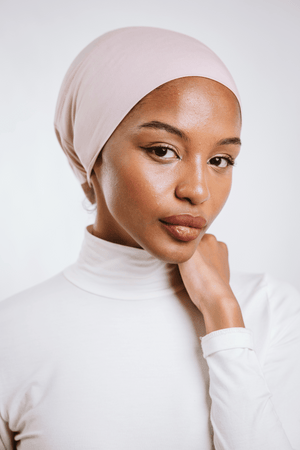  worood Powder Rose Bamboo Inner Cap - بونيه بامبوPowder Rose من worood