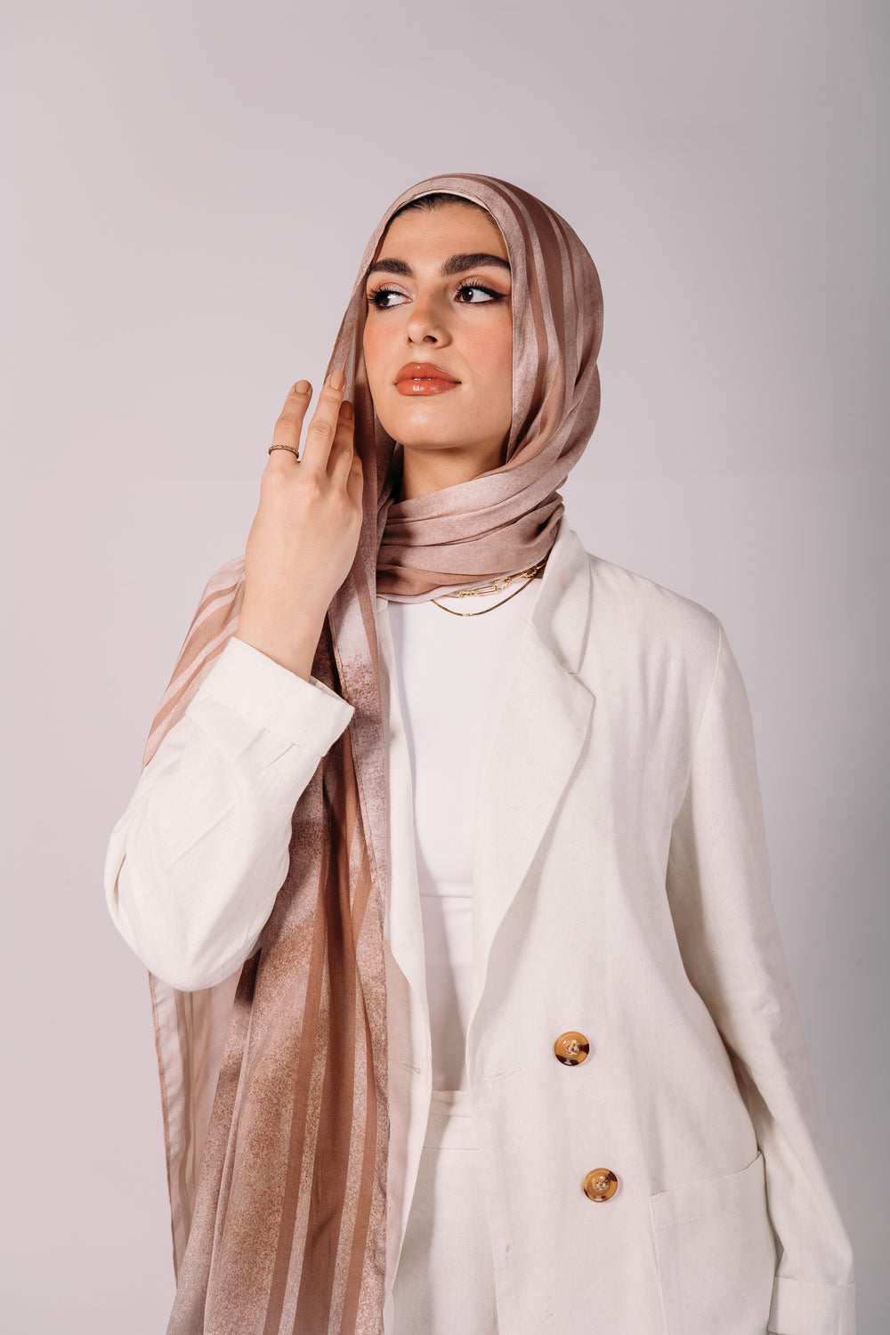 Worood Sand Sahara Modal Scarf – elegant and timeless