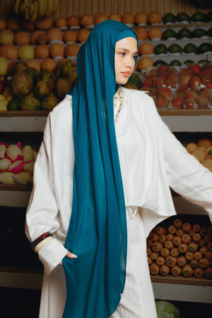 Imperial Teal Bamboo Set