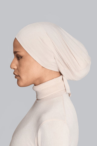 Vanilla premium bamboo inner cap with breathable lightweight coverage by WOROOD