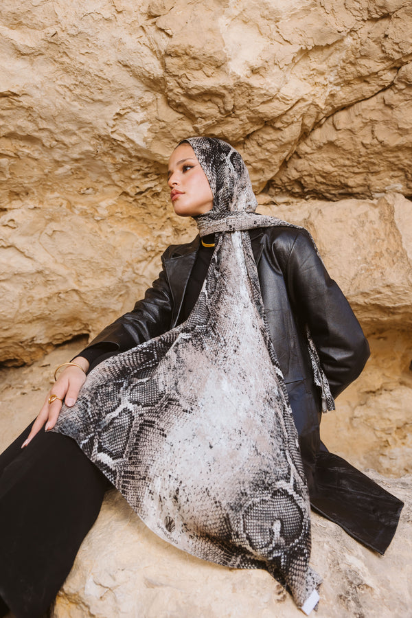 Worood Venom Vogue Modal Scarf – edgy and trendy