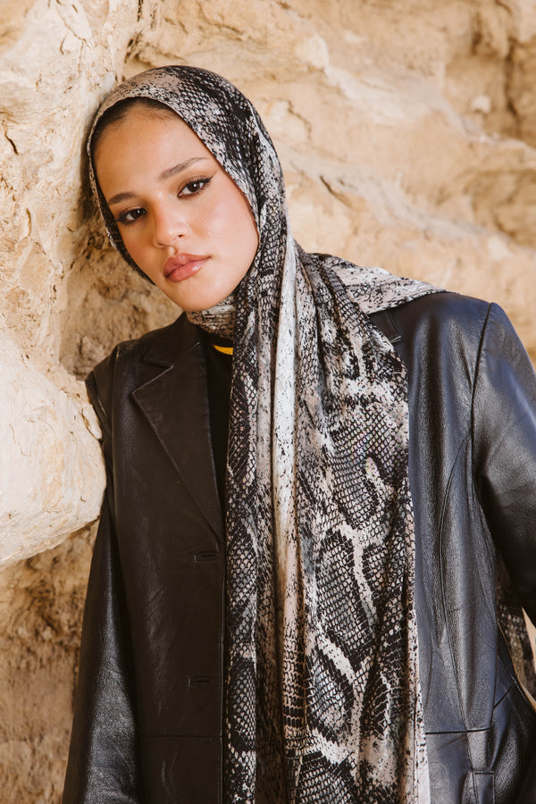 Worood Venom Vogue Modal Scarf – edgy and trendy