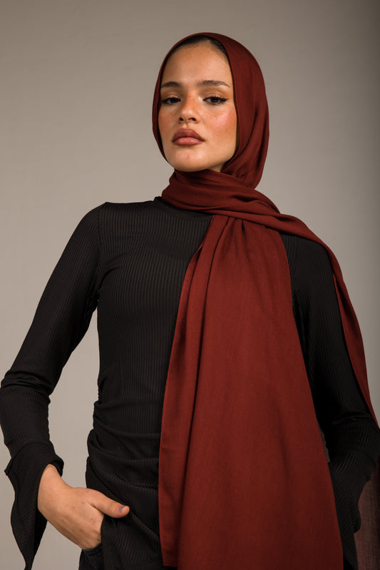 Deep Maroon Modal