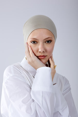 Soft Sage premium bamboo inner cap with breathable lightweight comfort by WOROOD