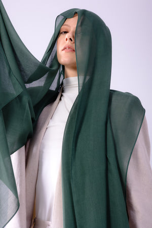 Worood_Scarf_Forest_Green_Bamboo