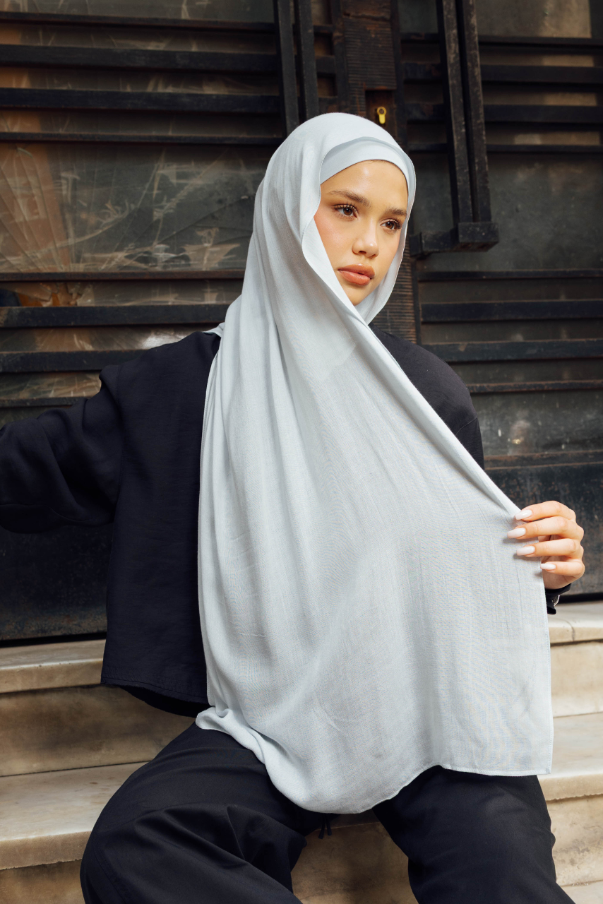 WOROOD Frost Cloud Bamboo Set Scarf– Elegant & Light 