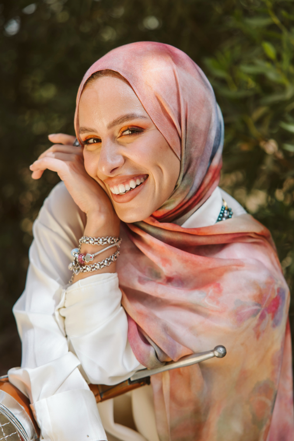 Modal scarf "florage" by WOROOD 