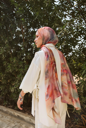Modal scarf "florage" by WOROOD 