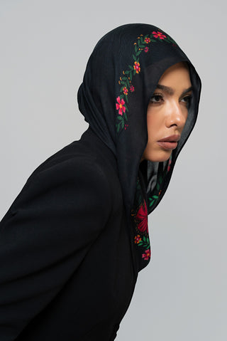Frida Printed Premium Modal Scarf by WOROOD