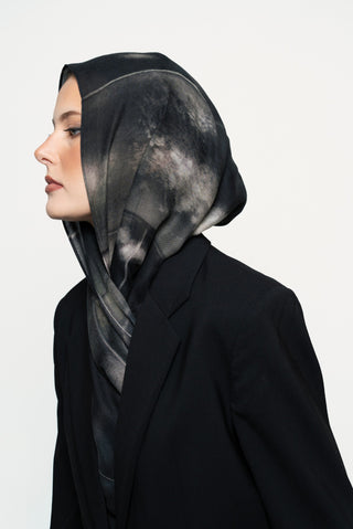 Lunara Printed Premium Modal Scarf by WOROOD