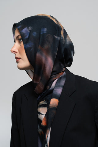 Mariposa Printed Premium Modal Scarf by WOROOD