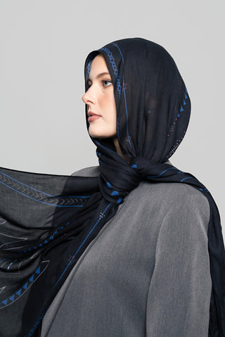 Masar Printed Premium Modal Scarf by WOROOD