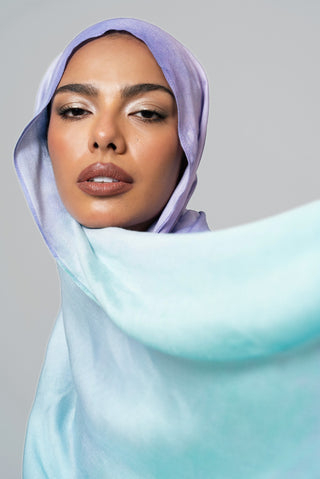 Mermaid Splash Printed Premium Modal Scarf by WOROOD