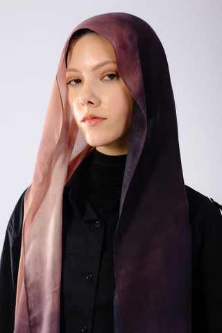 Velora printed premium modal scarf with breathable lightweight drape by WOROOD