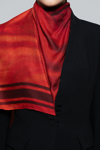 Scarlet Rouge Printed Premium Modal Scarf by WOROOD