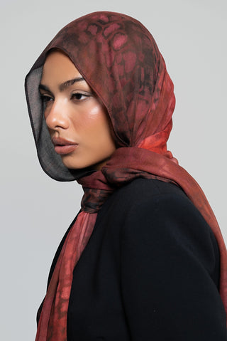 Sienna Printed Premium Modal Scarf by WOROOD
