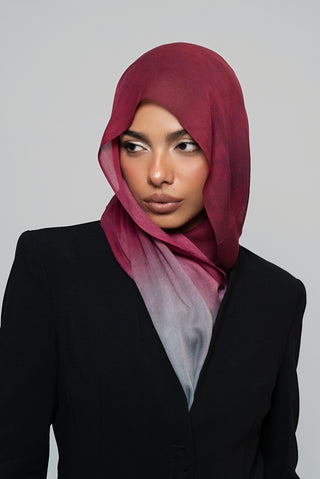 Twilight Skies Printed Premium Modal Scarf by WOROOD