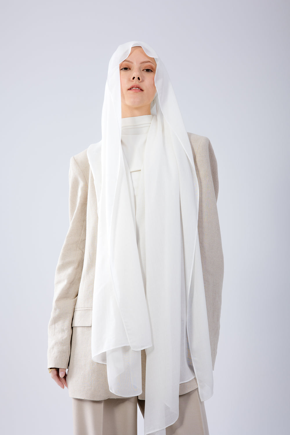 Pure Pearl Bamboo Hijab
