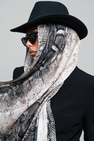 Venom Vogue Printed Premium Modal Scarf by WOROOD