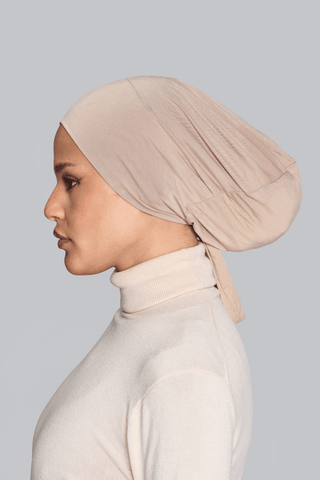 Frappé Premium Bamboo Inner Cap with breathable lightweight coverage by WOROOD