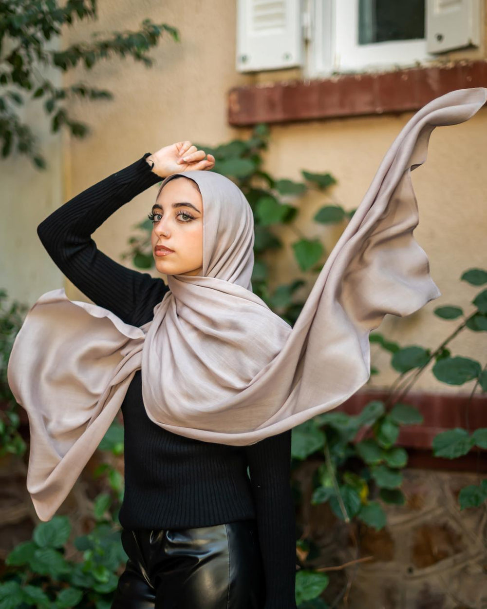 Worood Moon Rock Modal Scarf – Neutral and versatile